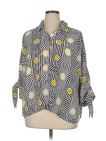 Alfani 3/4 Sleeve Blouse (view 1)