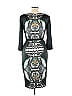 ETRO Graphic Black Green Cocktail Dress Size EU (IT) 46 / US 10 - photo 2