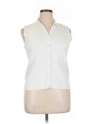Chico's Design Sleeveless Button-Down Shirt (view 1)