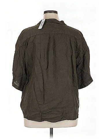 Velvet by Graham & Spencer 3/4 Sleeve Button-Down Shirt (view 2)