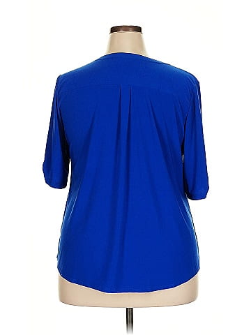 Perseption Concept Short Sleeve Blouse (view 2)