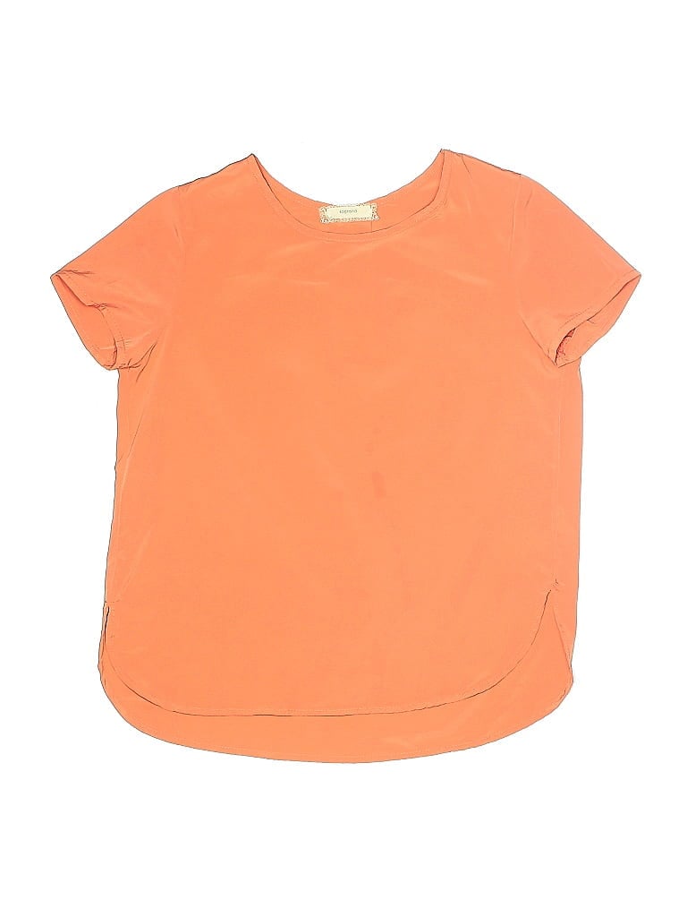 SOPRANO Pre-owned Kids' Short Sleeve Top Orange Crew Neck Tops