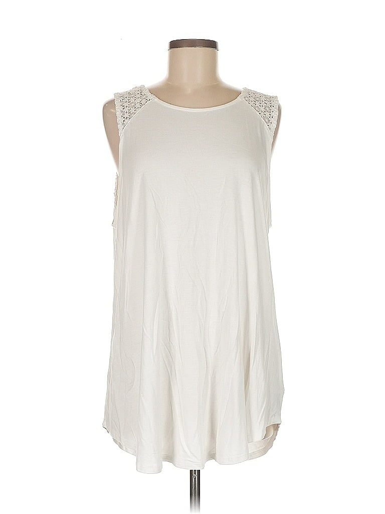 Pre-owned Old Navy Sleeveless Blouse In White
