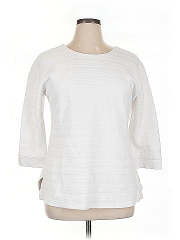T by Talbots 3/4 Sleeve Top (view 1)