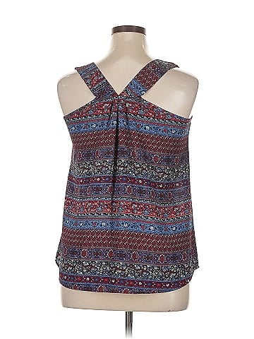 Pink Rose Sleeveless Blouse (view 2)