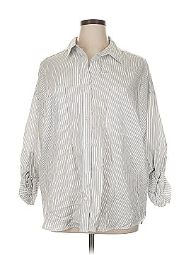 Dr2 3/4 Sleeve Button Down Shirt