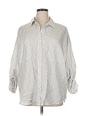 Dr2 3/4 Sleeve Button Down Shirt