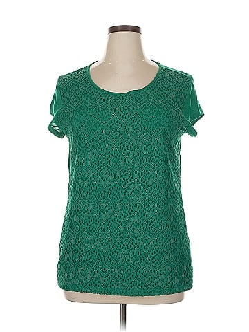Liz Claiborne Short Sleeve Top (view 1)