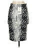 Robert Rodriguez Graphic Silver Formal Skirt Size 4 - photo 2