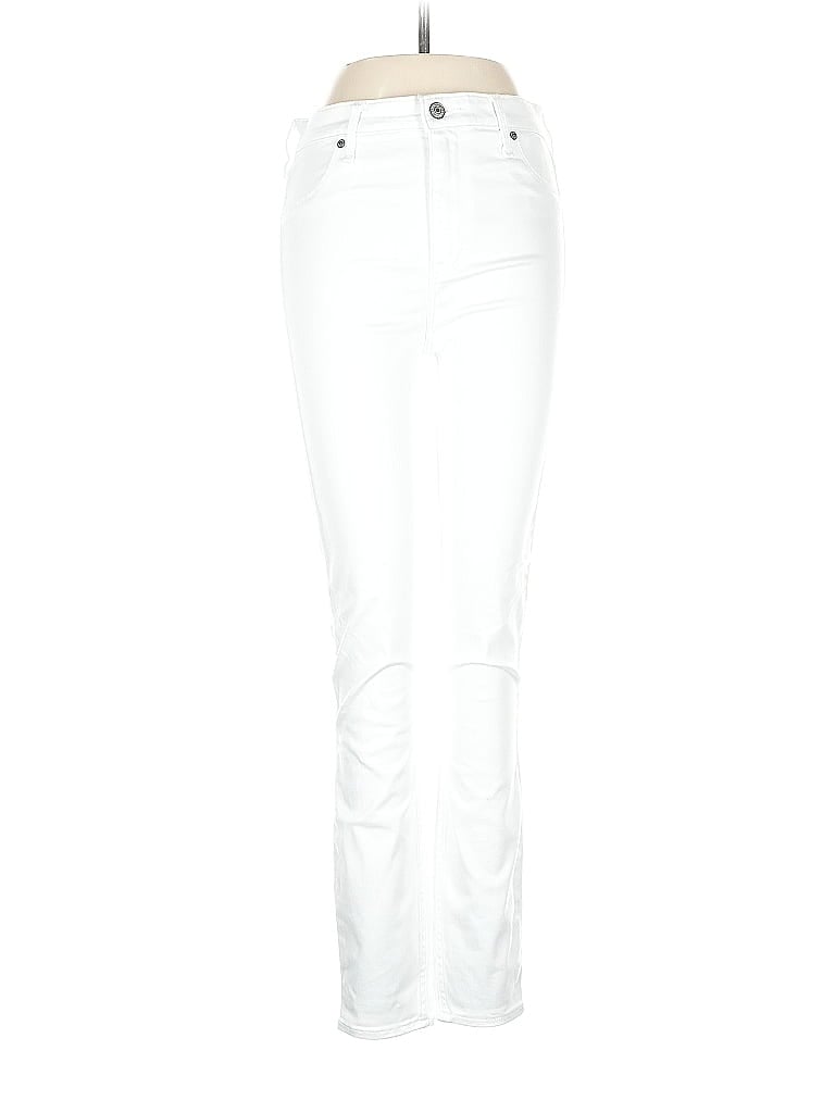 Pre-owned Abercrombie & Fitch Casual Pants In White