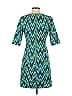 an original MILLY of New York Argyle Teal Casual Dress Size 2 - photo 2