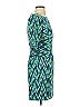 an original MILLY of New York Argyle Teal Casual Dress Size 2 - photo 3