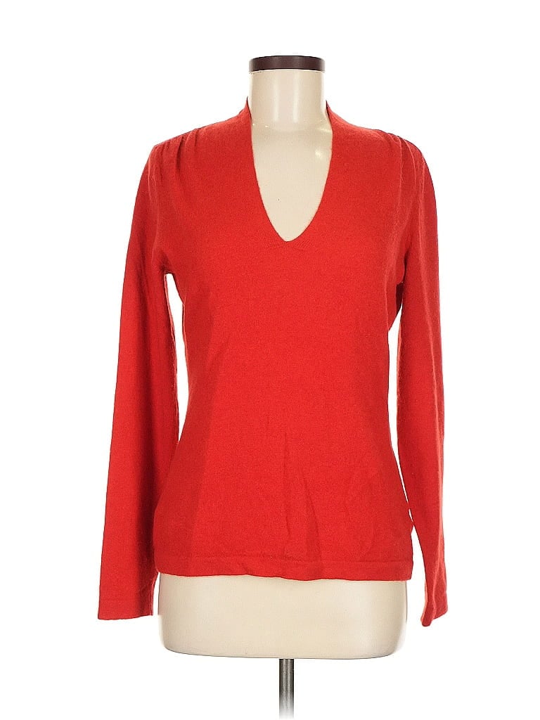 Pre-owned Banana Republic Pullover Sweater In Red