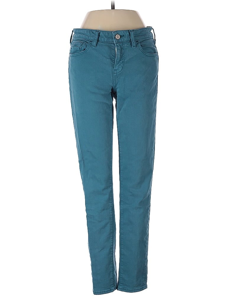 Pre-owned Pilcro And The Letterpress Jeans In Blue