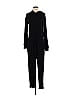 Lea & Viola Solid Black Jumpsuit Size XS - photo 1