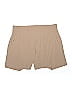 Marika Solid Tan Shorts Size XL - photo 1