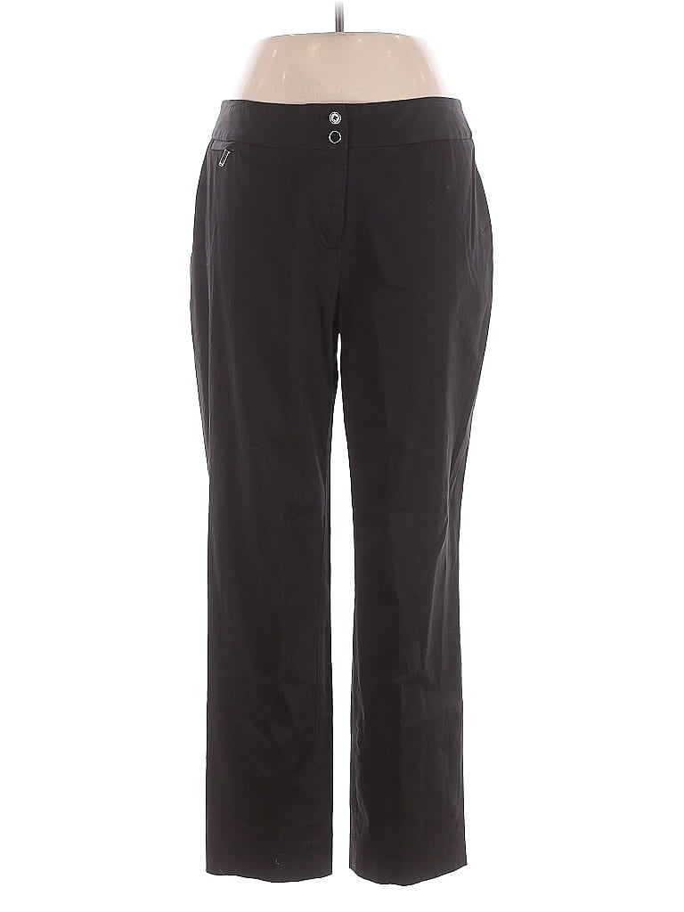 Pre-owned Jones New York Signature Casual Pants In Black