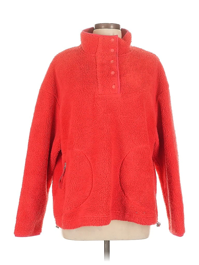 Ugg 100% Polyester Red Fleece Size L - photo 1