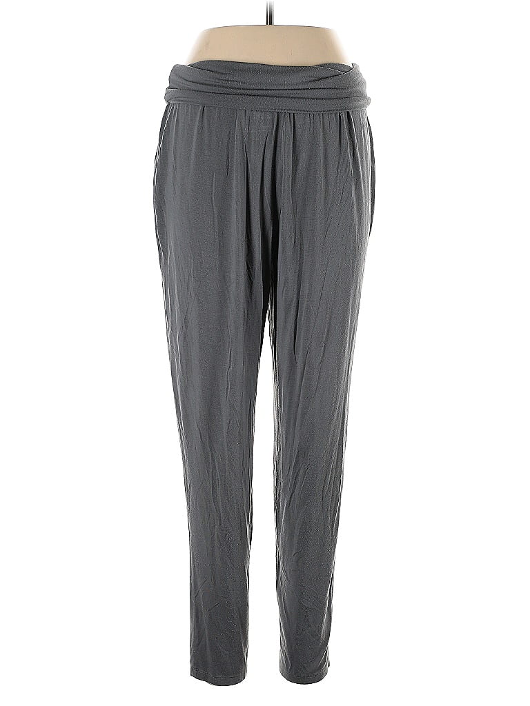 Pre-owned Haven Well Within Casual Pants In Gray