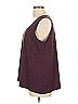 bryn WALKER Burgundy Red Sleeveless T-Shirt Size L - photo 4