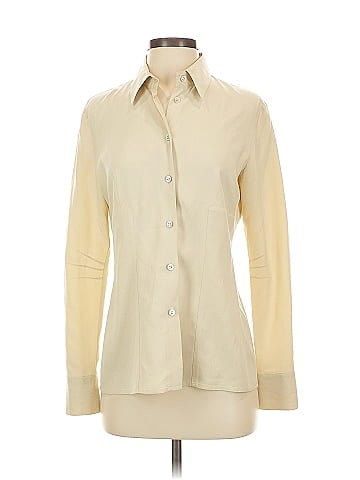 Equipment Long Sleeve Silk Top (view 1)