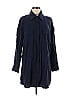 WAYF Blue Casual Dress Size 6 - photo 1