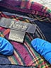 Natural Reflections 100% Cotton Plaid Burgundy Long Sleeve Button-Down Shirt Size L - photo 7