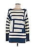Catherine Malandrino Stripes Blue Pullover Sweater Size M - photo 1