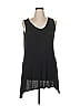 LOGO by Lori Goldstein Black Sleeveless T-Shirt Size 1X - photo 1