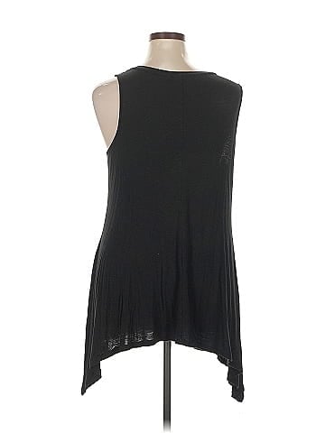LOGO by Lori Goldstein Sleeveless T-Shirt (view 2)