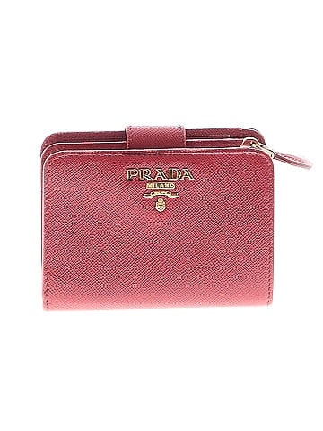 Prada Saffiano Leather Compact Wallet (view 1)