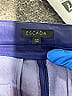 Escada 100% Leather Blue Purple Leather Pants Size EU 32 / US 2 - photo 4