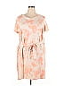 Pact 100% Cotton Tie-dye Orange Casual Dress Size XXL - photo 1