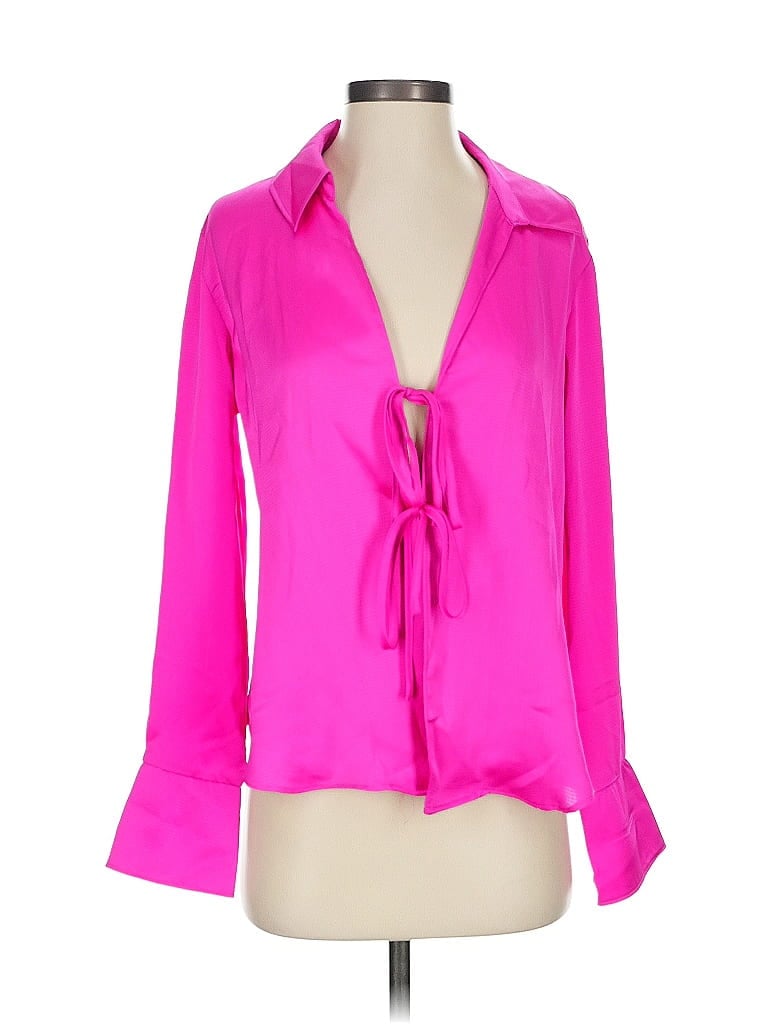 Wild Fable 3/4 Sleeve Blouse In Purple