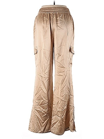 Blanc Noir Silk Pants (view 2)