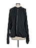 Harley Davidson 100% Polyester Solid Black Track Jacket Size 2 - photo 1