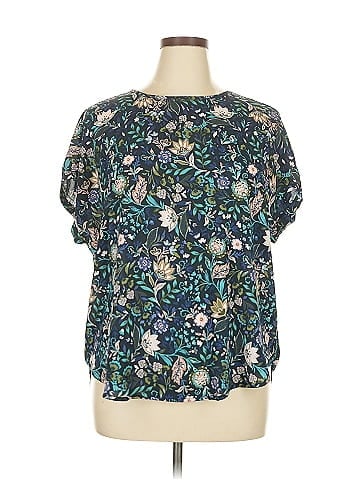 Maurices Short Sleeve Blouse (view 1)