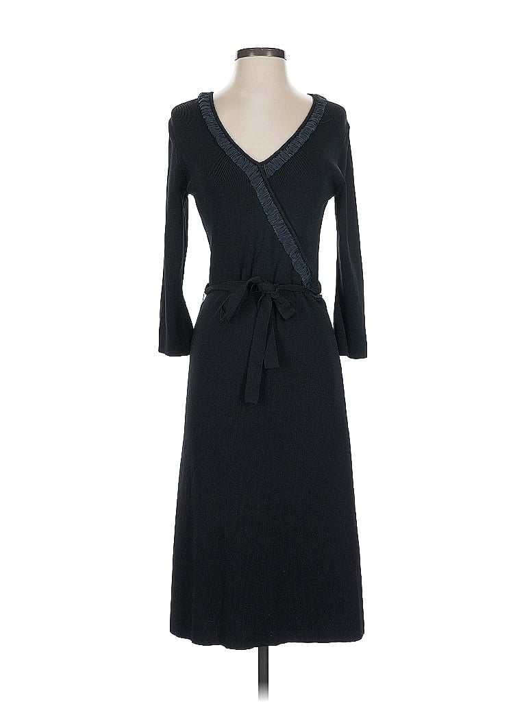 Pre-owned Max Studio Casual Dress In Black