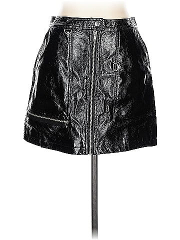 Forever 21 Contemporary Faux Leather Skirt (view 1)