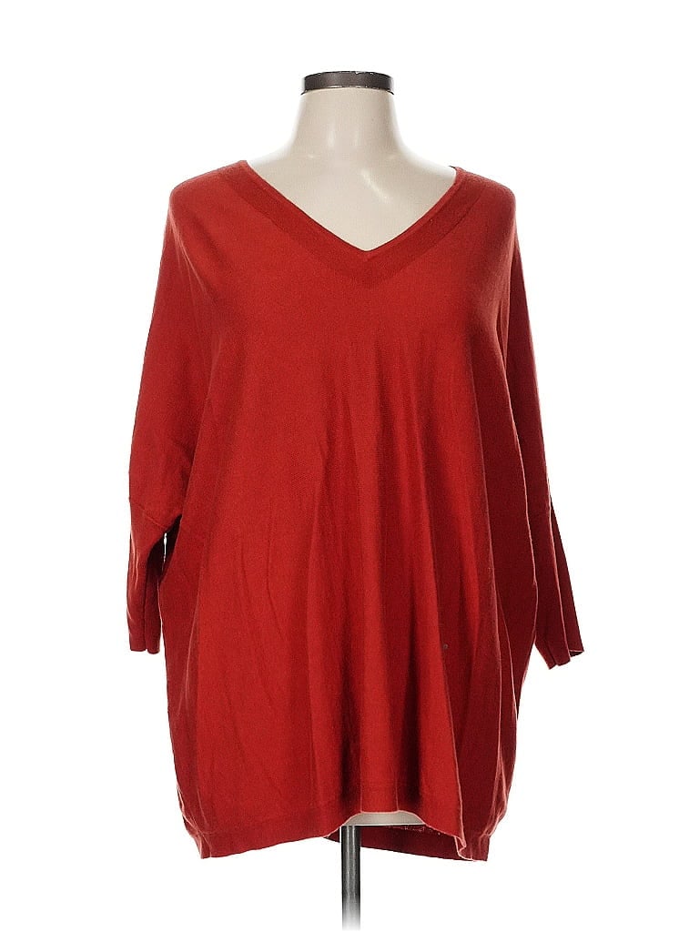 PUREJILL Pre-owned Pullover Sweater In Red