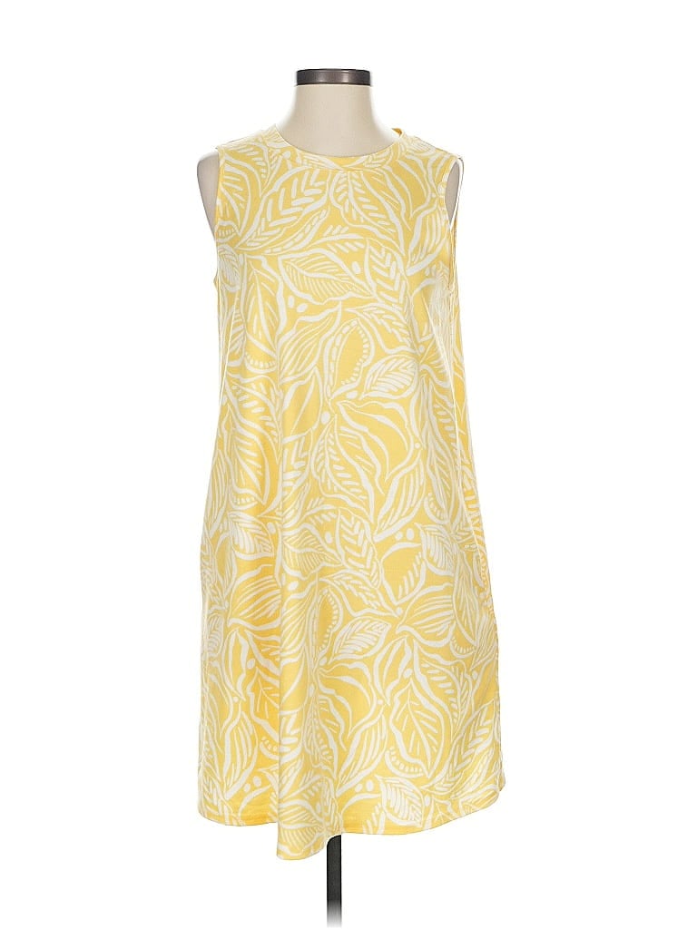 Pre-owned Apt. 9 Casual Dress In Yellow
