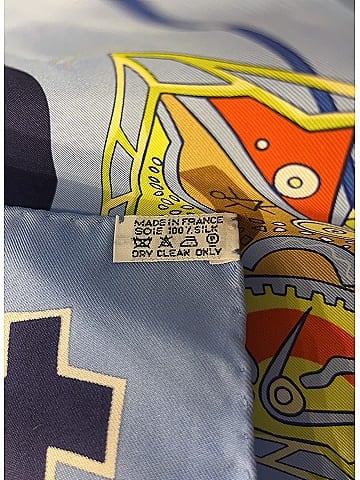 Hermès La Mecanique Des Idees Scarf 90 (view 2)