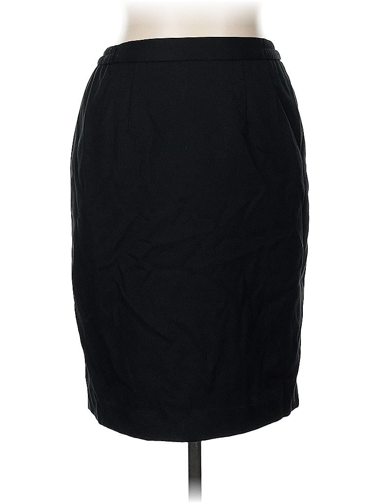 Pre-owned Unbranded Formal Skirt In Black