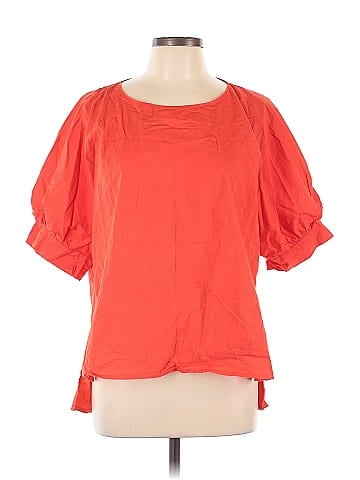 MELLODAY Short Sleeve Blouse (view 1)