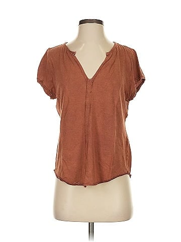 Pilcro Short Sleeve Blouse (view 1)