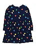 Mini Boden 100% Cotton Hearts Blue Dress Size 7 - 8 - photo 2