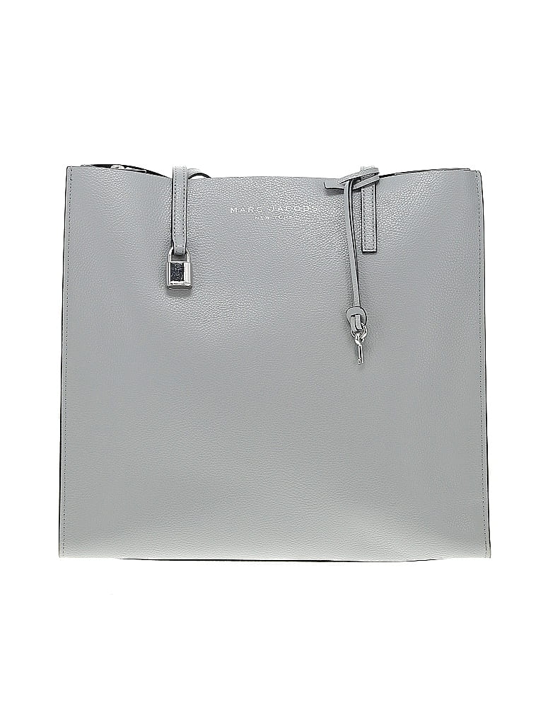 Marc Jacobs 100% Leather Gray Leather Shoulder Bag One size - photo 1