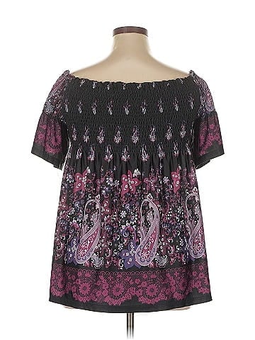 Suzanne Betro Short Sleeve Blouse (view 2)