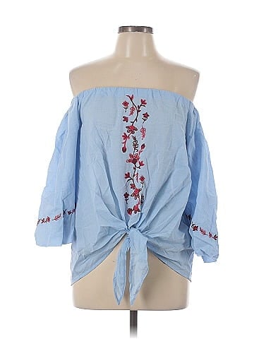 BeachLunchLounge 3/4 Sleeve Blouse (view 1)