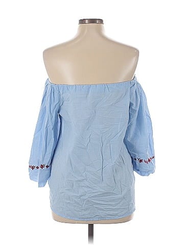 BeachLunchLounge 3/4 Sleeve Blouse (view 2)
